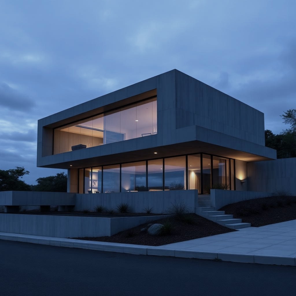Villa moderna en El Salvador diseñada por Cubo Concept